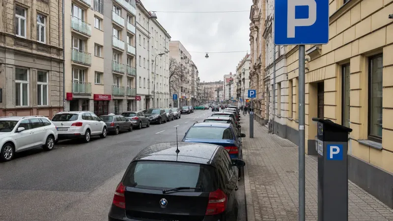 Strefa płatnego parkowania Katowice