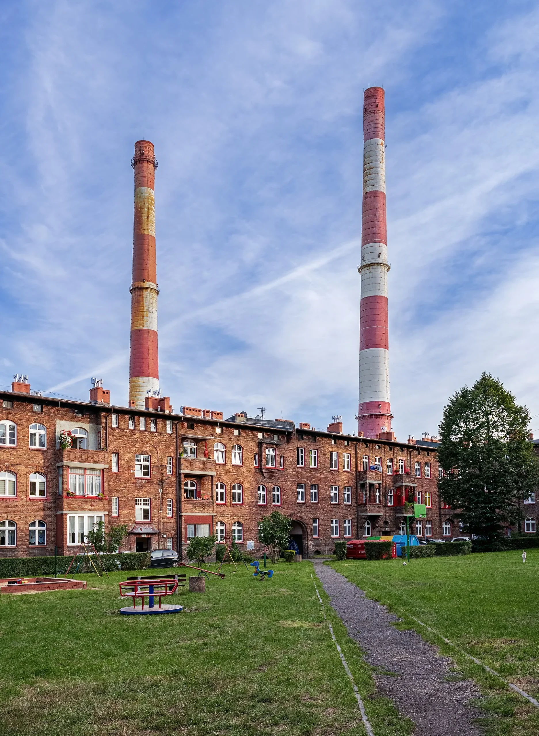 Famuły lipińskie architektura robotnicza Świętochłowice