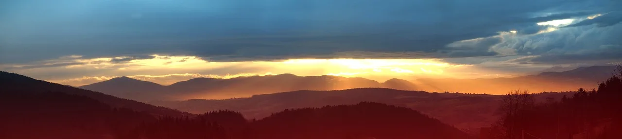 Szczyrk panorama miasto Beskid Śląski