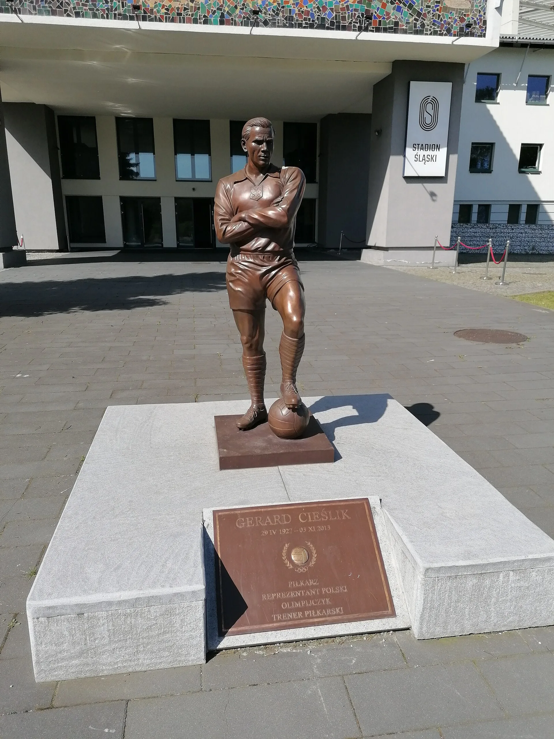 Gerard Cieślik Ruch Chorzów legenda piłkarz