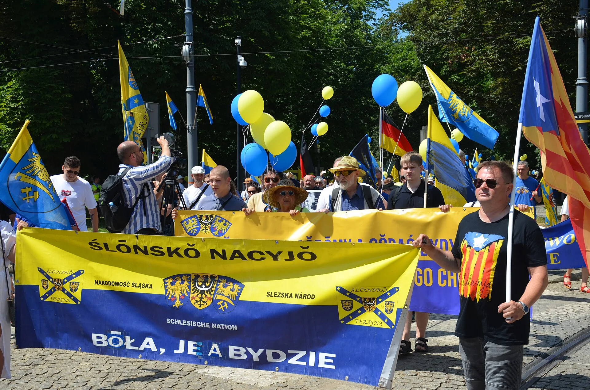 Godka śląska napis tożsamość regionalna