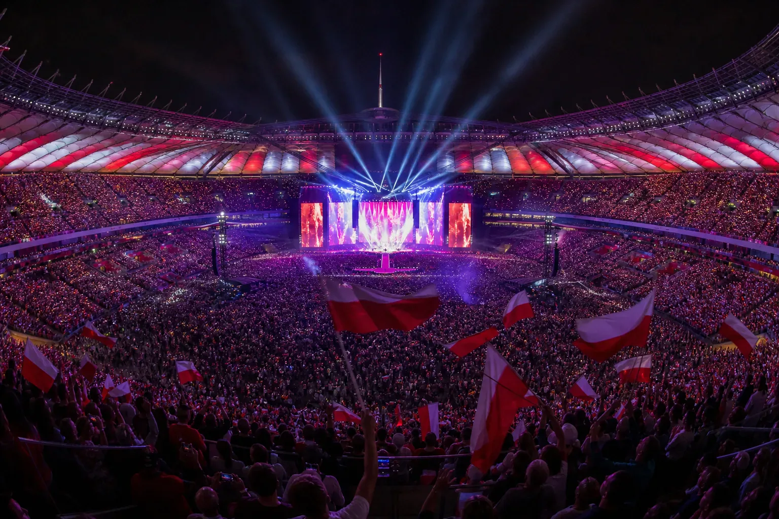 Koncert na Stadionie Śląskim w Chorzowie