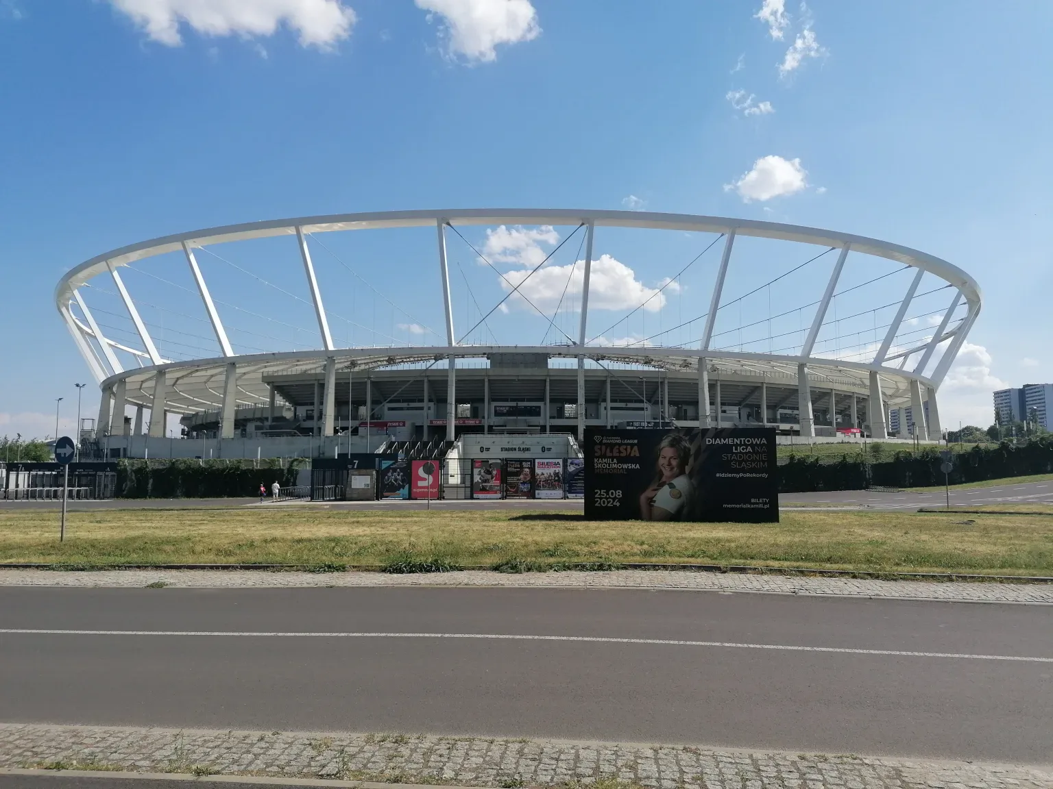 Trybuny Stadionu Śląskiego w Chorzowie