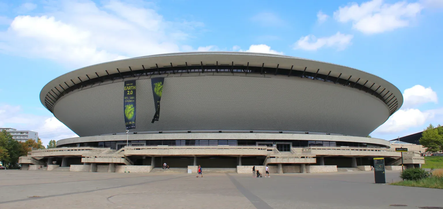 Spodek Katowice architektura modernizm