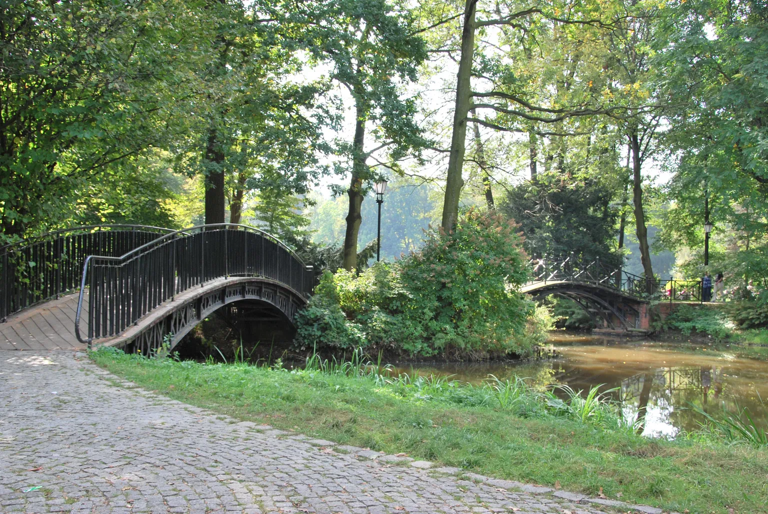 Park Pszczyński 156 ha zabytkowy