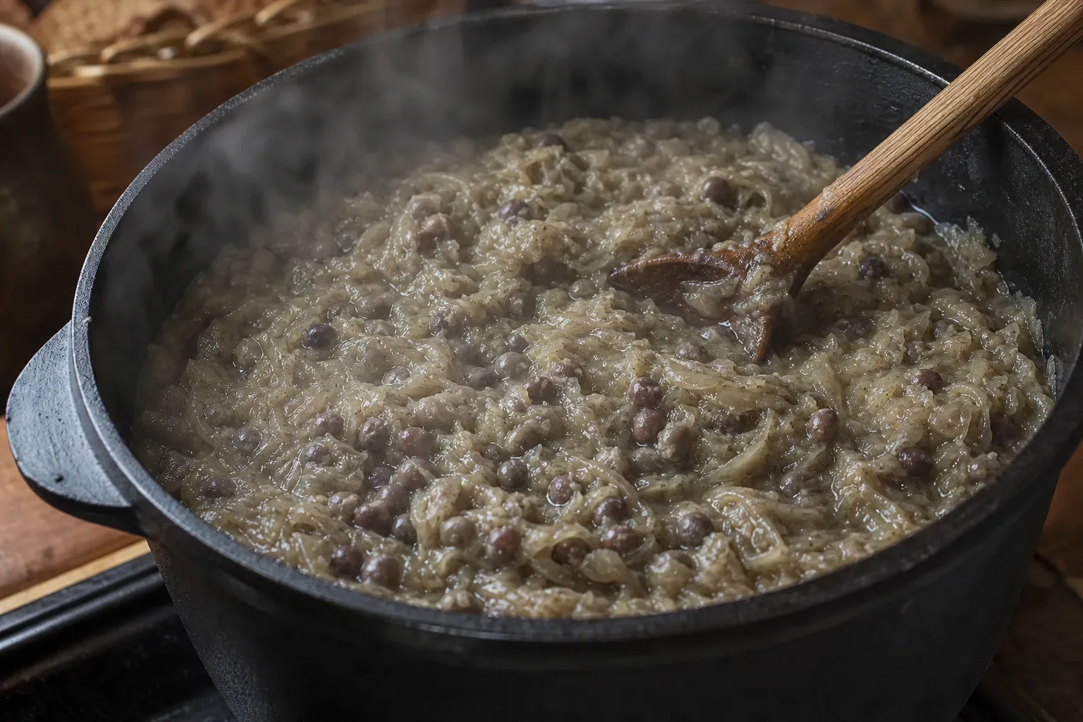 Ciapkapusta gotowana w garnku