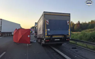 Śmiertelny wypadek na A4 w Katowicach – zginął kierowca