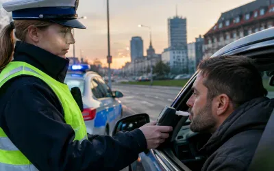Akcja „Trzeźwość” w Katowicach – policja kontroluje