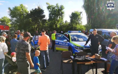 Policja na Strażackim Pikniku Rodzinnym w Kostuchnie