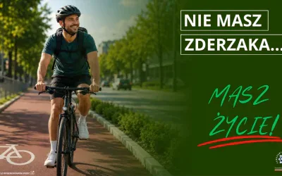 Rowerzysto, nie masz zderzaka! Apel policji i statystyki