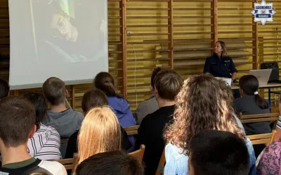 Katowice: Policjantka uczy jak reagować na przemoc