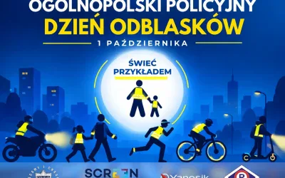 Policyjny Dzień Odblasków – Świeć Przykładem na Śląsku